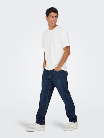 Regular Jean 'ONSEDGE' Only & Sons en bleu