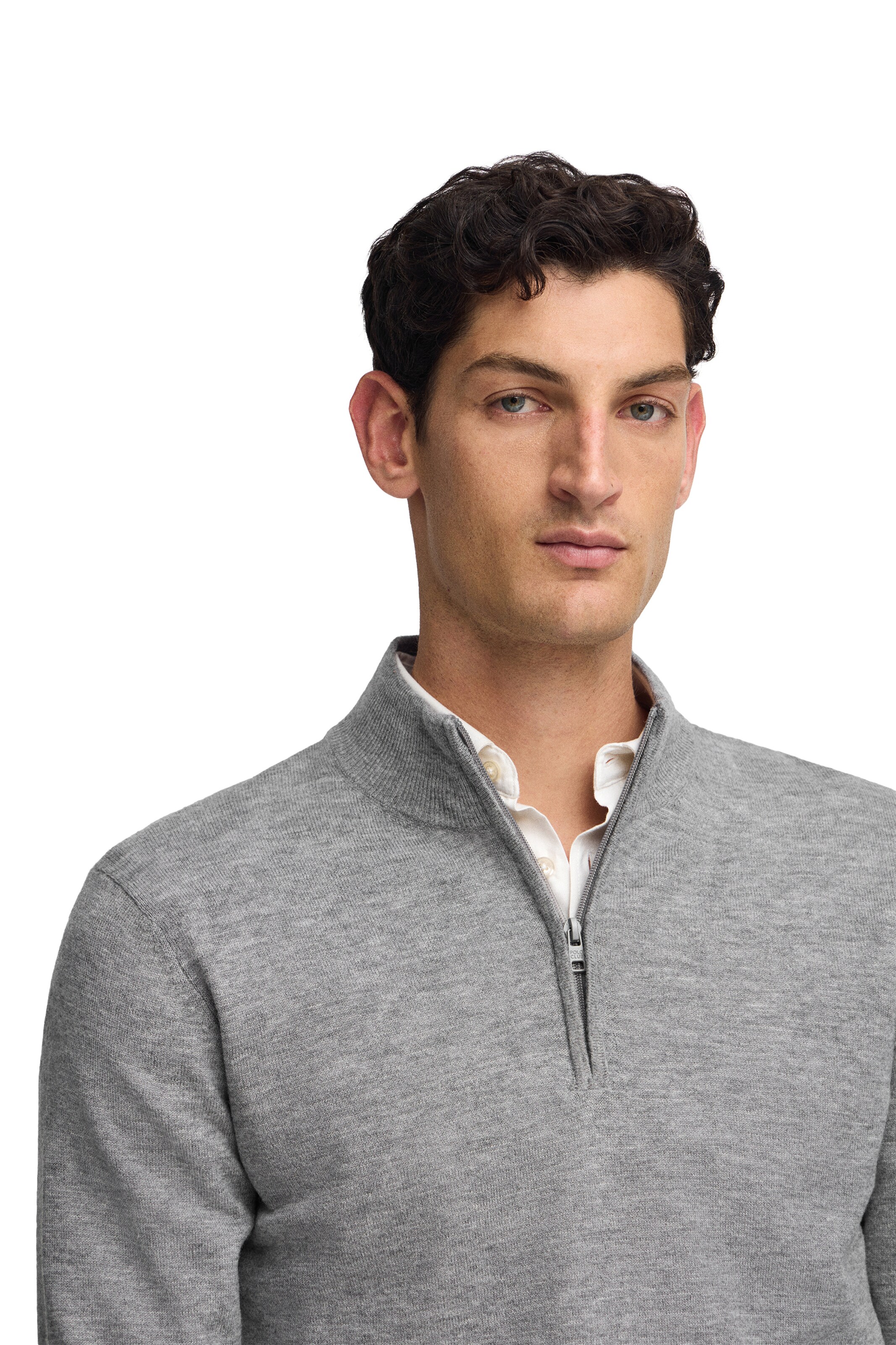 Polo Club Pullover in Grau
