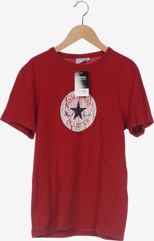 CONVERSE T-Shirt S in Rot: predná strana