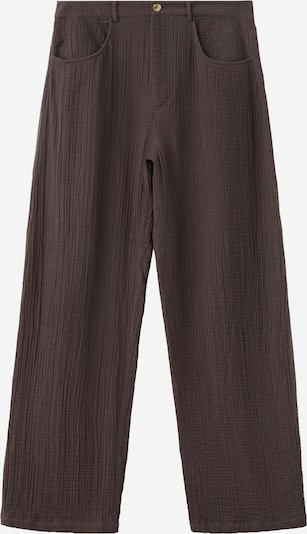 MANGO Housut 'CALELLA' koossa 32 värissä suklaa, Tuotenäkymä