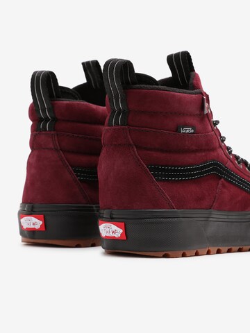 Baskets hautes 'SK8-Hi' VANS en rouge