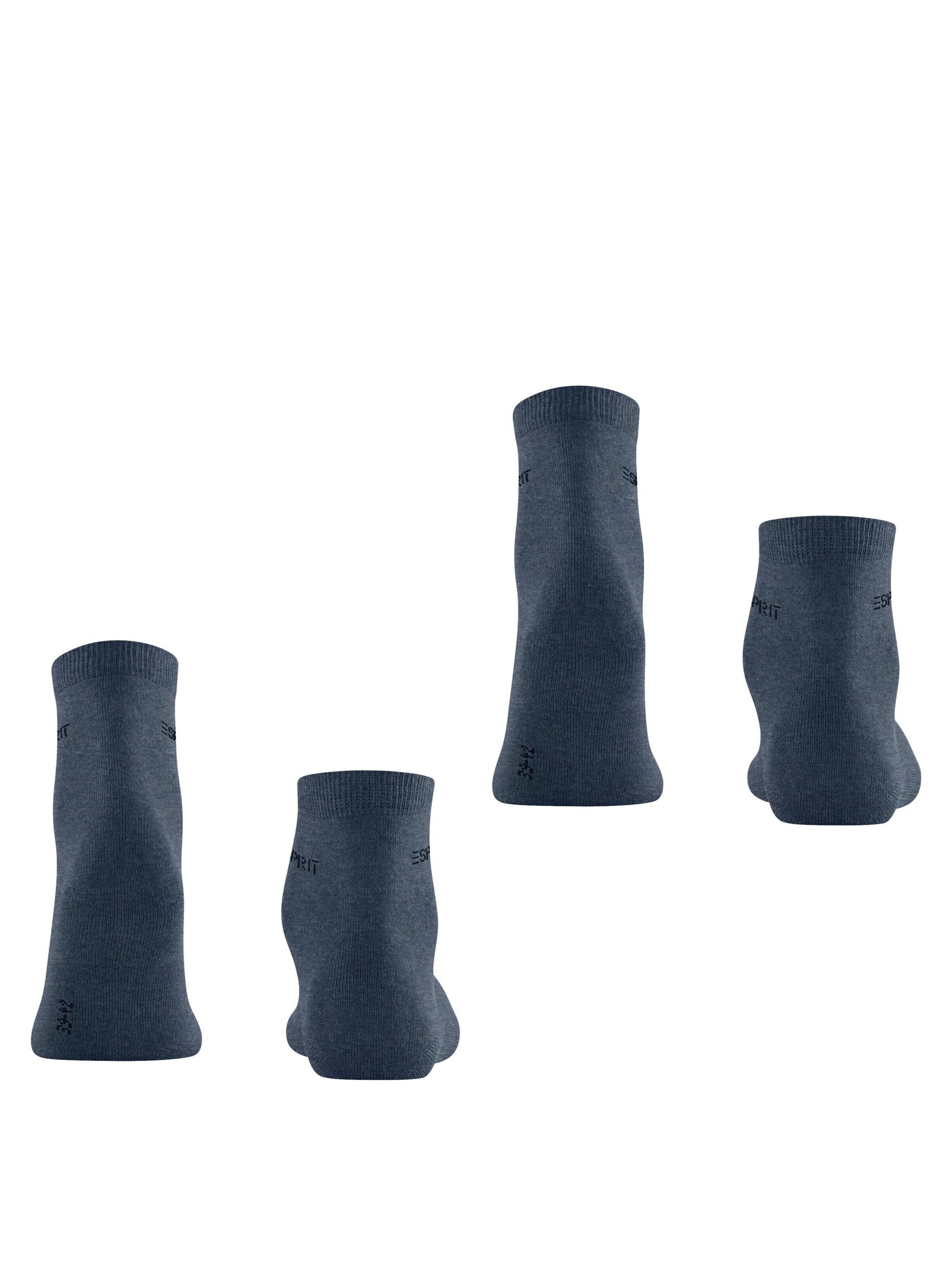 ESPRIT Socken 'Basic Uni 2-Pack'‌‌ in Blau