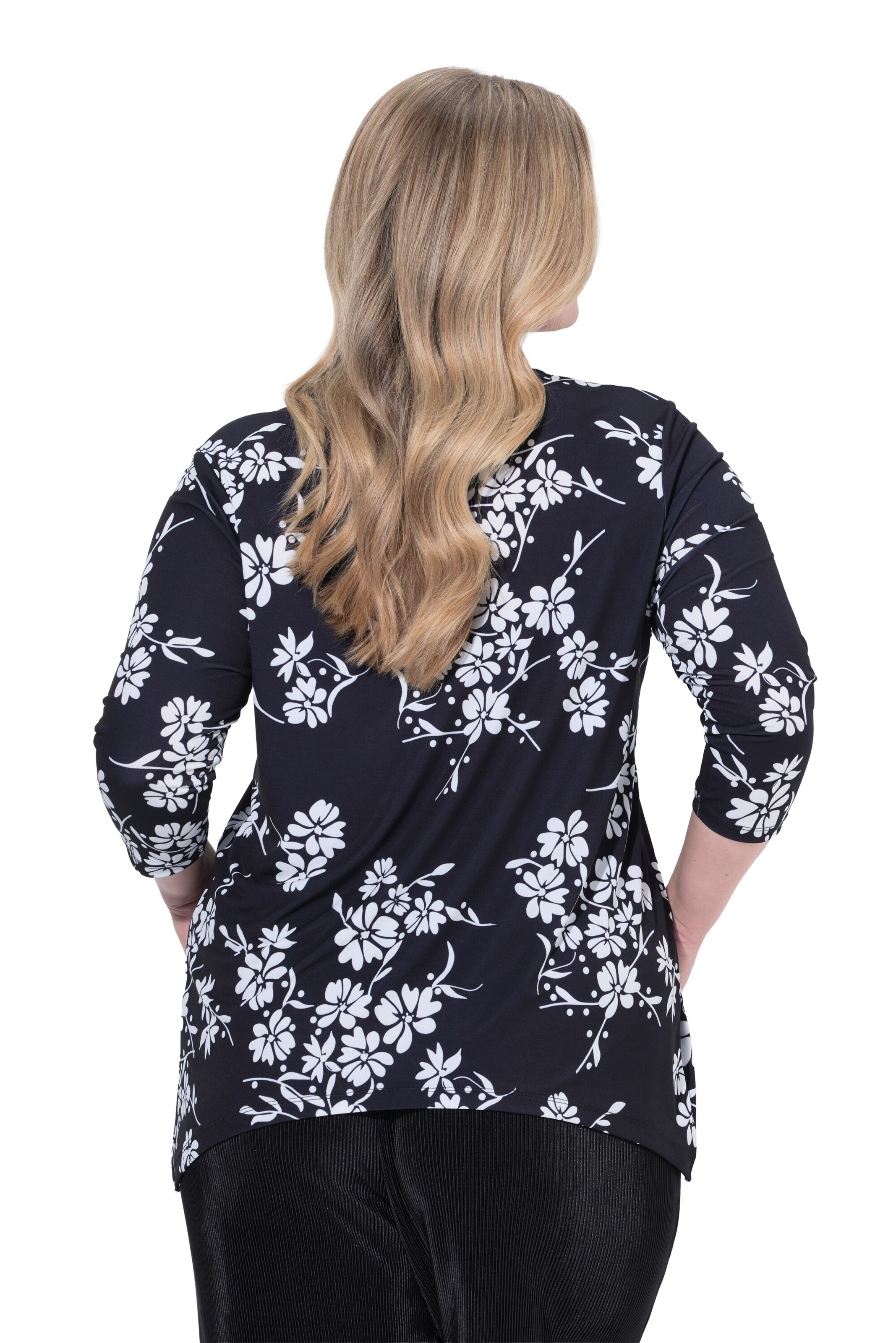 MIAMODA Shirt in Zwart