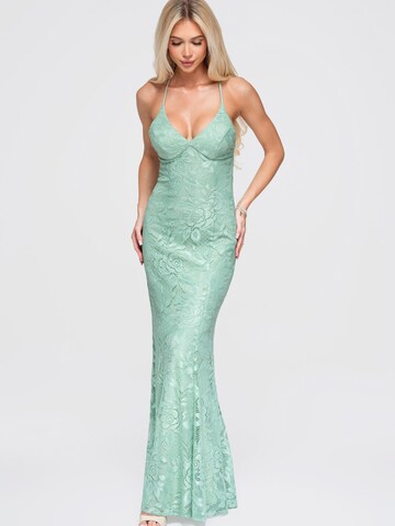 Ombre Evening dress in Green