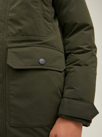 Jack & Jones Junior Winter Jacket 'Winner' in Green