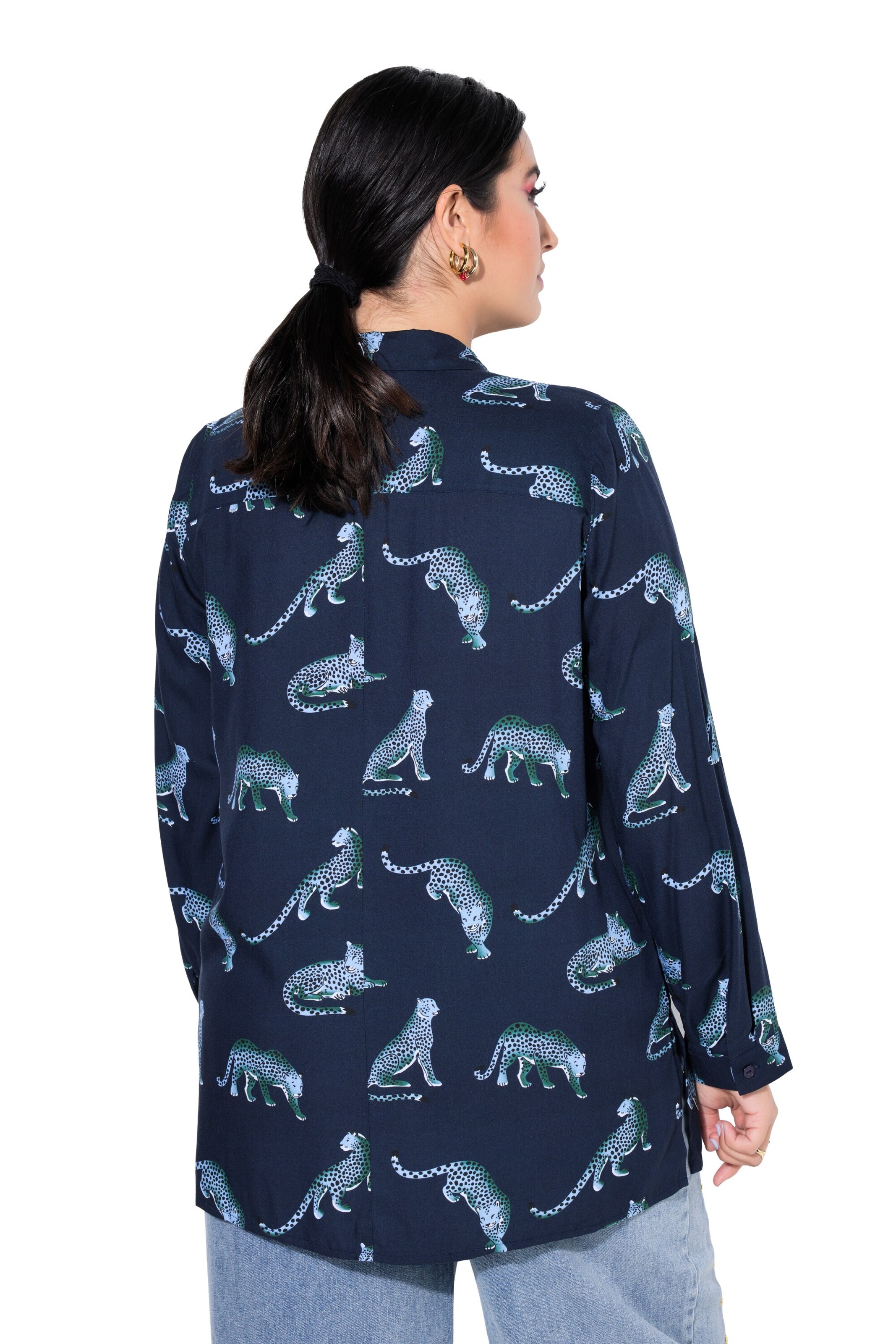 Studio Untold Bluse in Blau