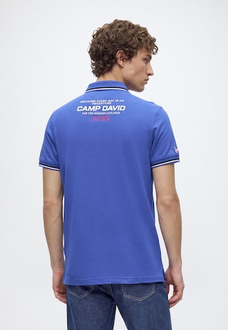 CAMP DAVID Μπλουζάκι σε μπλε