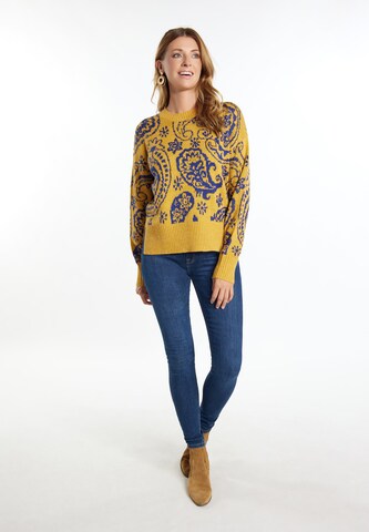 usha FESTIVAL Sweater 'Rakata' in Yellow