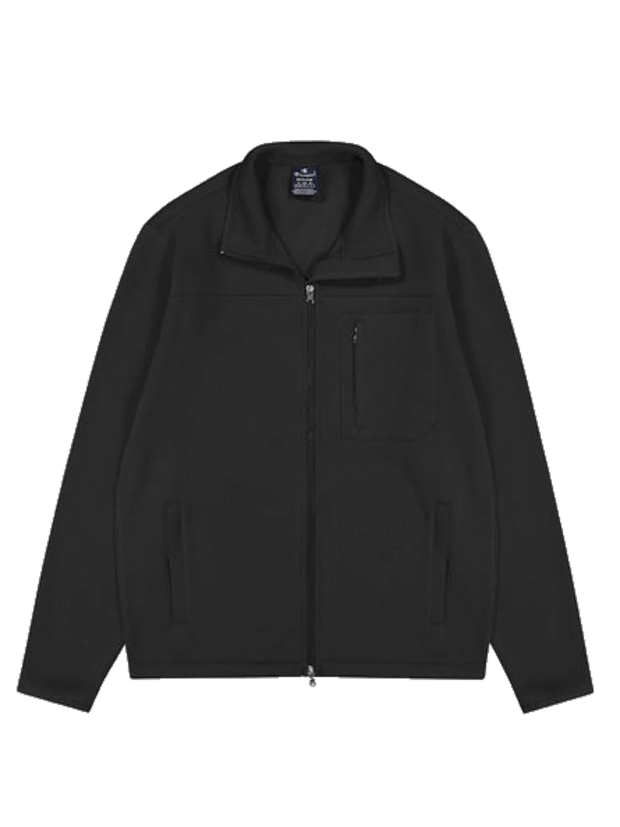 Champion Authentic Athletic Apparel Tepláková bunda - Čierna: predná strana