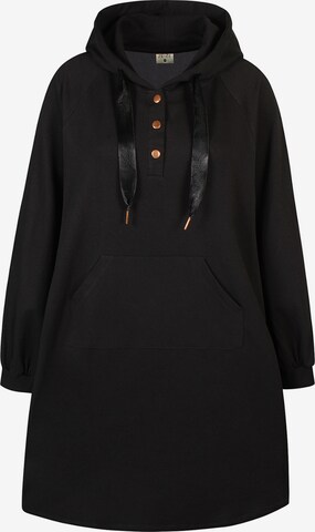 ze-ze Jurk 'Elsa 7' in Zwart: voorkant