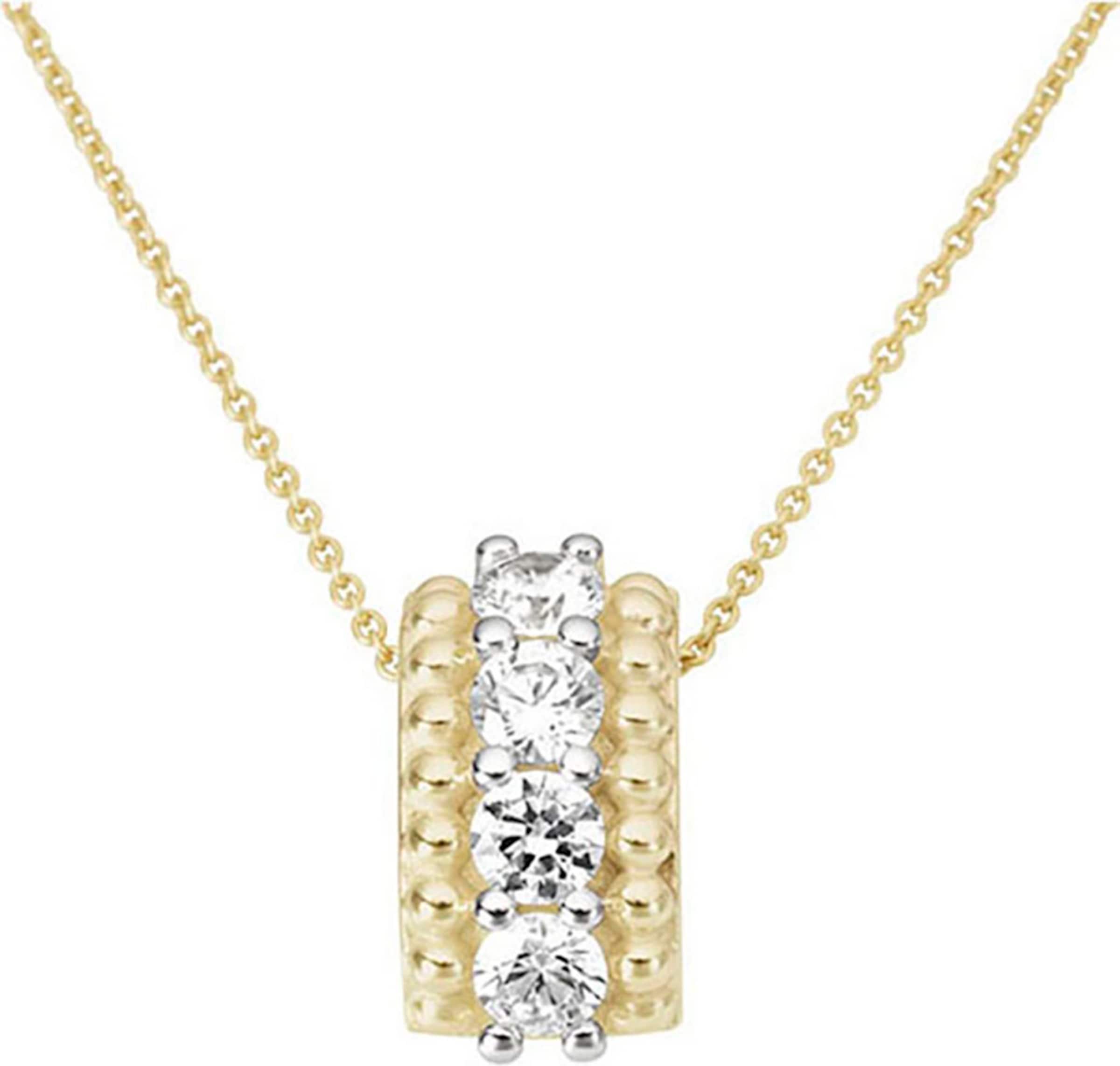 FIRETTI Pendant in Gold: front