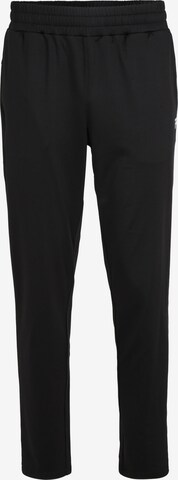 Coupe slim Pantalon de sport 'RONCQ' FILA en noir : devant