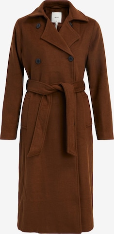 OBJECT Демисезонное пальто 'Clara' в Коричневый: спереди
