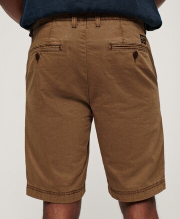 Superdry Slimfit Chino ' Officer' in Bruin