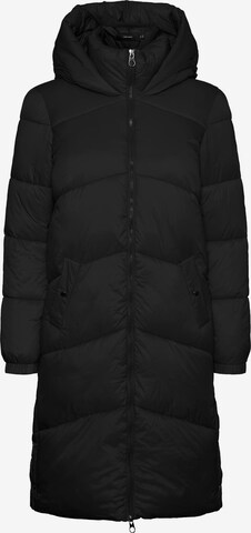 Manteau d’hiver 'Upsala' Vero Moda Curve en noir : devant