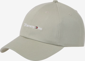 Tommy Jeans Cap in Grey: front