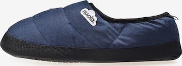 Nuvola. Slipper 'Marbled Chill' in Blue: front
