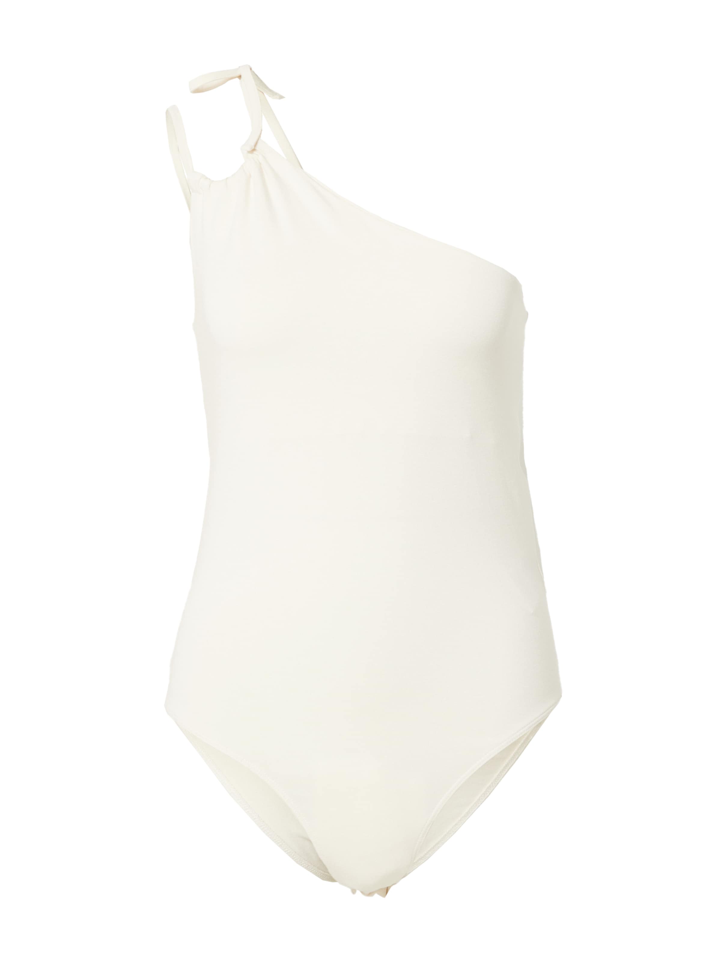 NU-IN Блуза боди в бежово: отпред