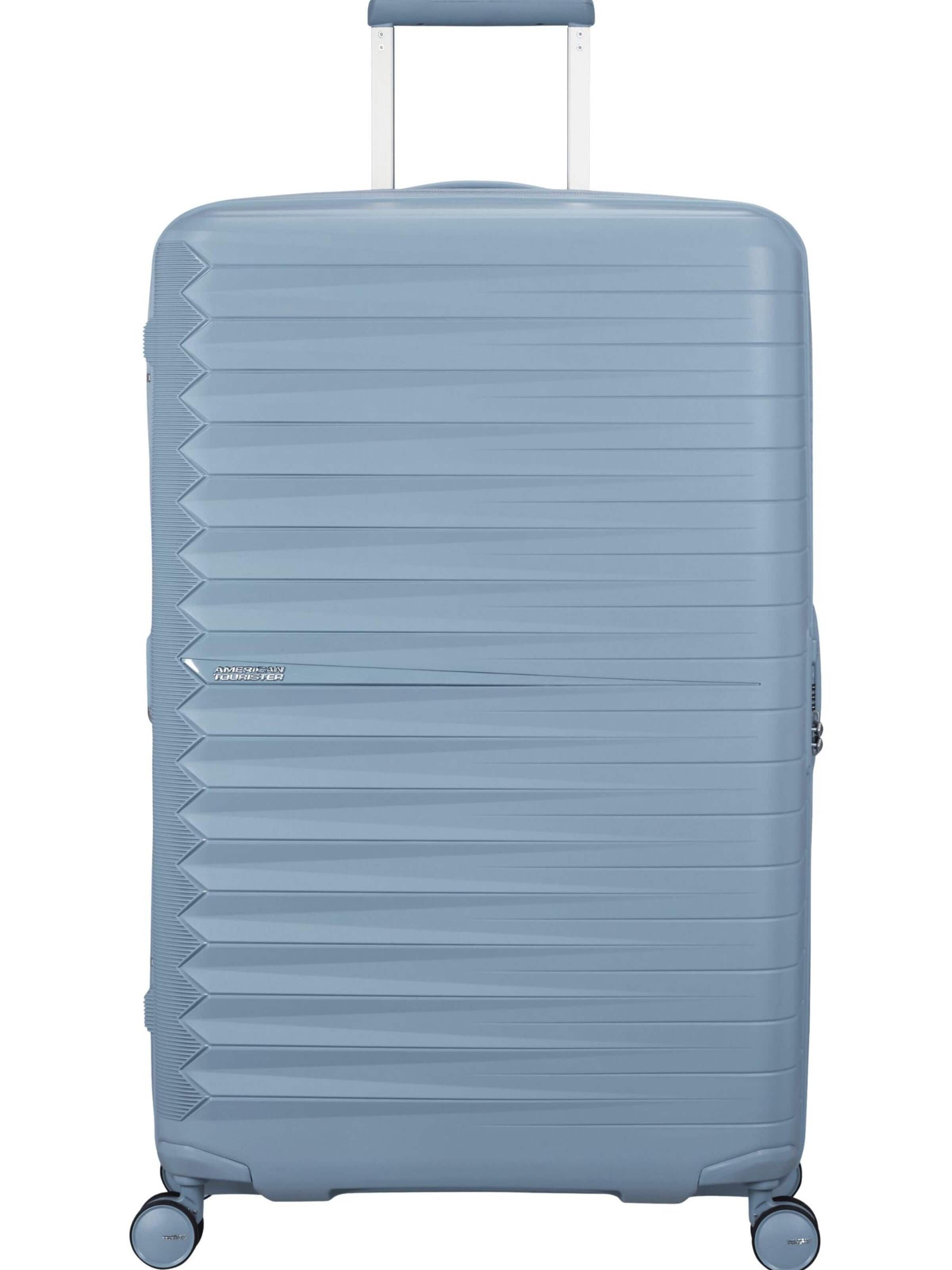 American Tourister Trolley in Blauw: voorkant