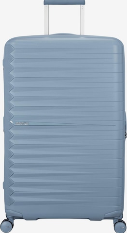 American Tourister Trolley in Blauw: voorkant