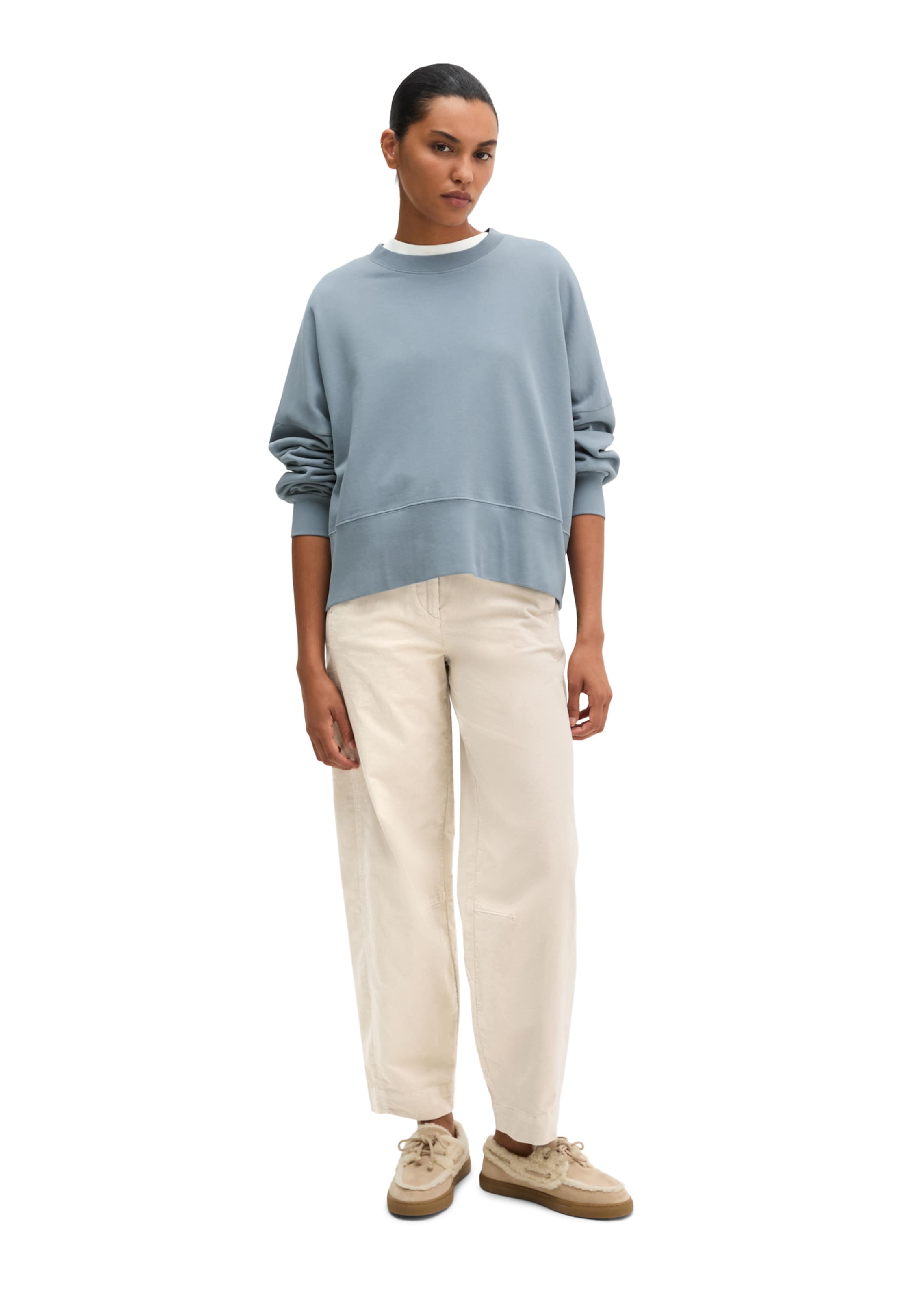 Marc O'Polo Sweatshirt in Blauw