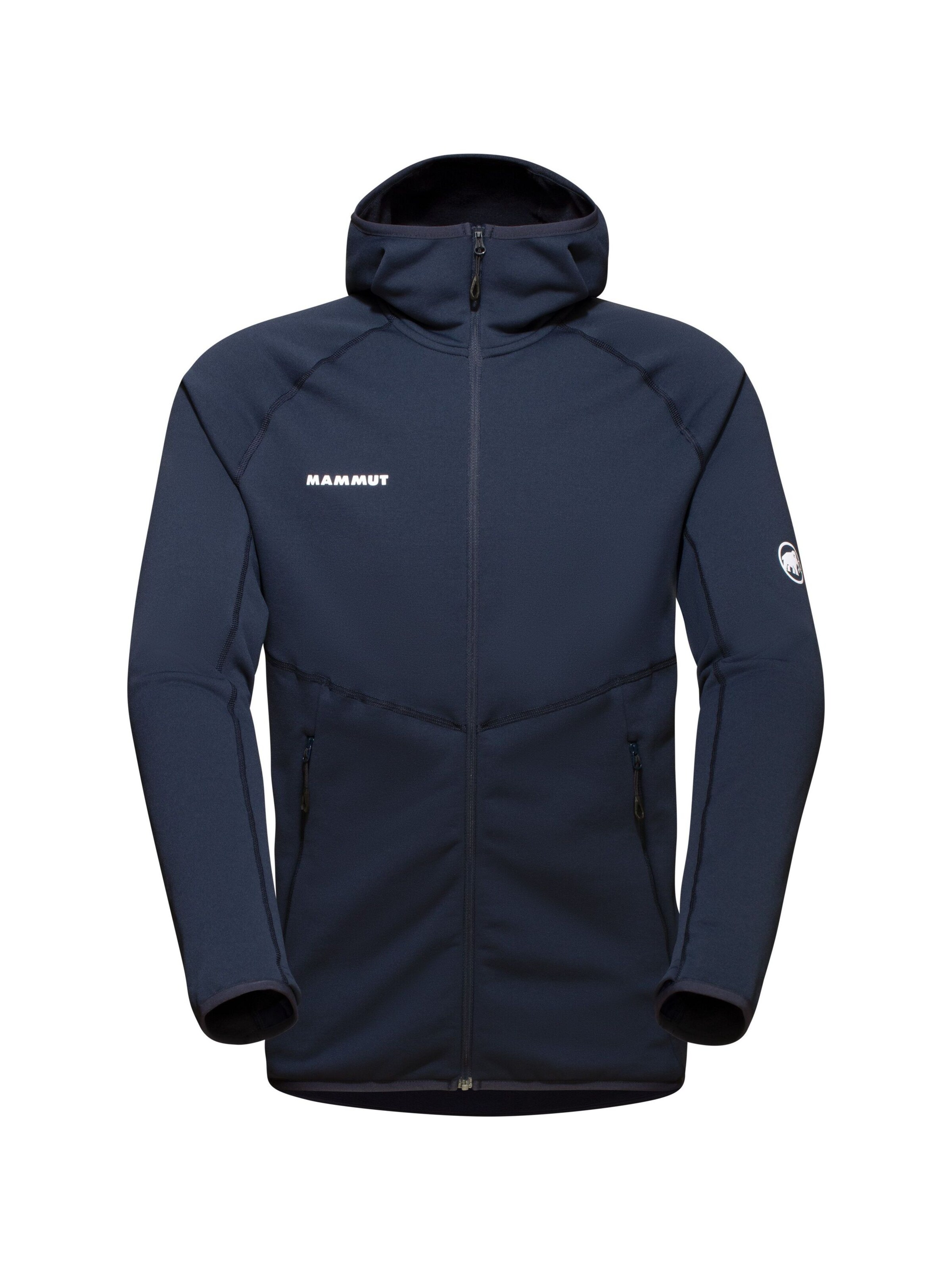 MAMMUT Funktionsfleecejacke ‘Aconcagua’ in Blau: Vorderseite