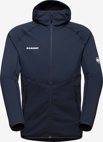MAMMUT Funktionsfleecejacke ‘Aconcagua’ in Blau: Vorderseite
