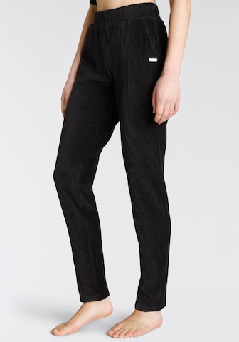 VIVANCE Slim fit Pants in Black: front