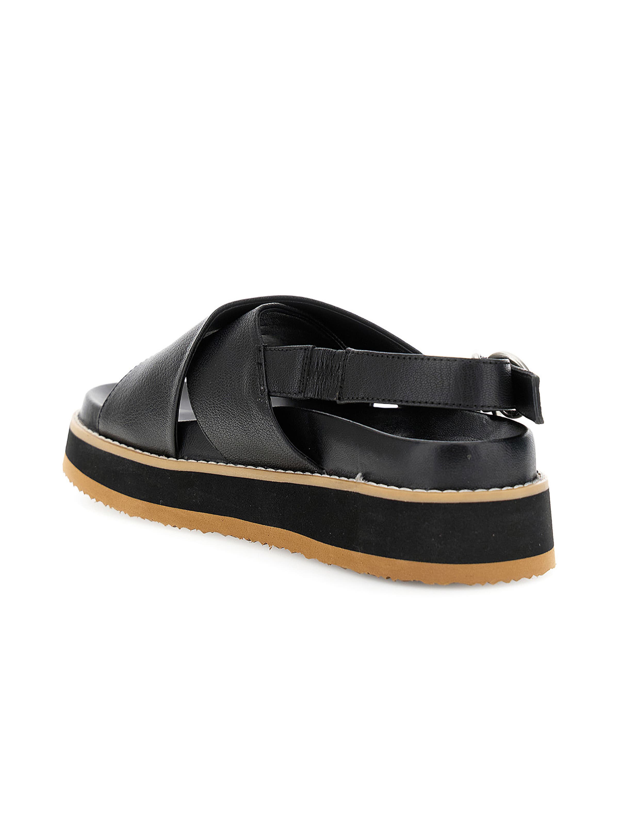 CAFè NOIR Sandaal in Zwart