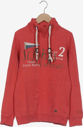 Gaastra Sweatshirt & Zip-Up Hoodie in XS in Red: front