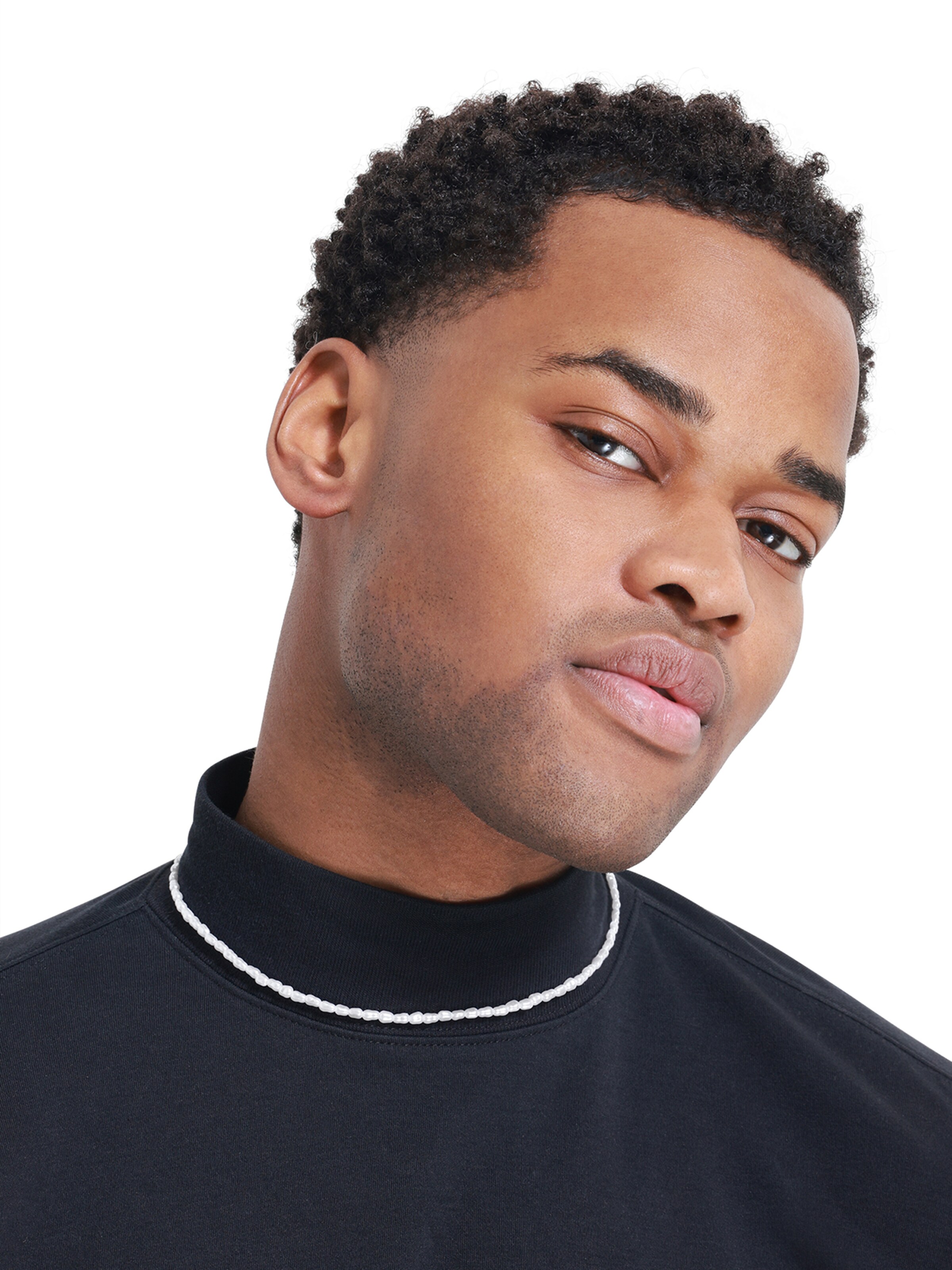 Heideman Kette 'Aaron' in Silber: Vorderseite