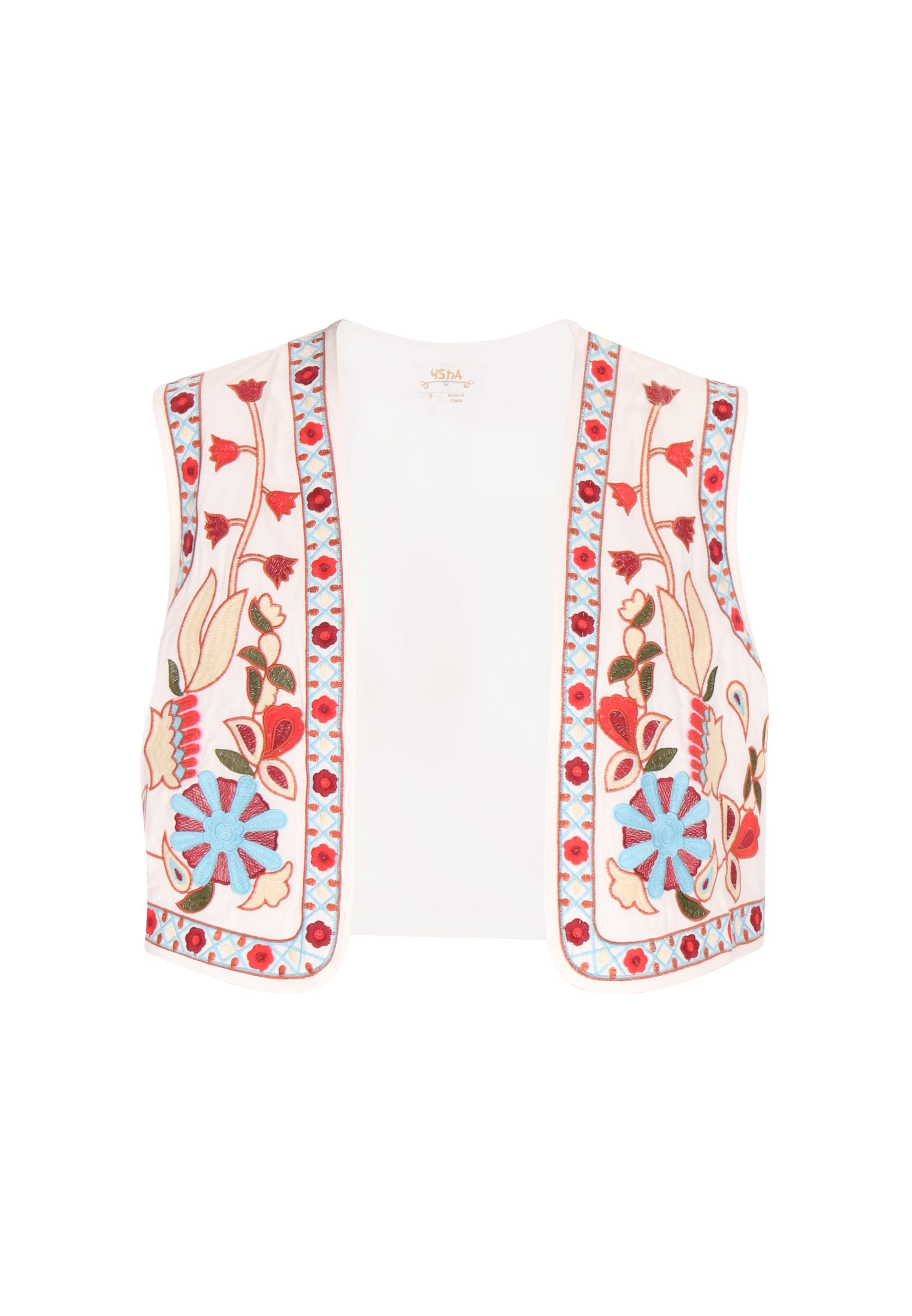 Gilet di usha FESTIVAL in bianco: frontale