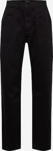 ABOUT YOU x Louis Darcis Normalny krój Spodnie w kolorze czarny: przód