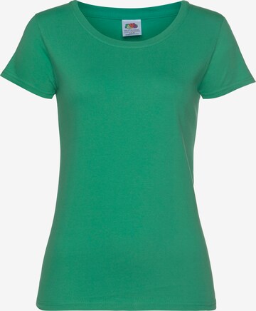 FRUIT OF THE LOOM Shirt in Green