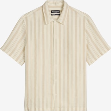 Marc O'Polo Regular Fit Hemd in Beige: Vorderseite