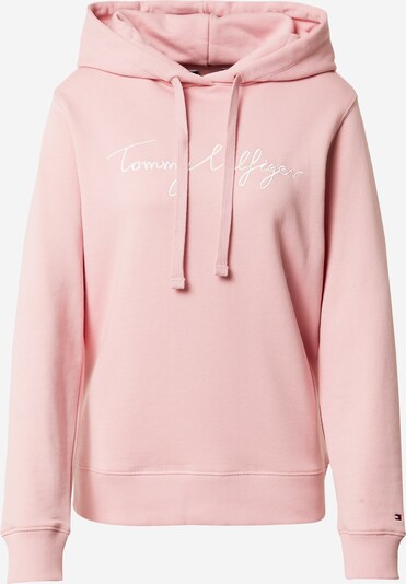 TOMMY HILFIGER Sweatshirt en rose clair / blanc, Vue avec produit