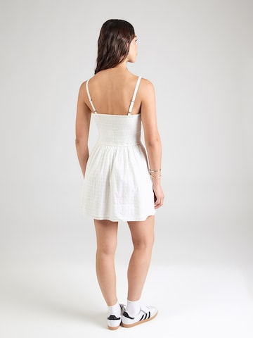 HOLLISTER - Vestido de verão em branco