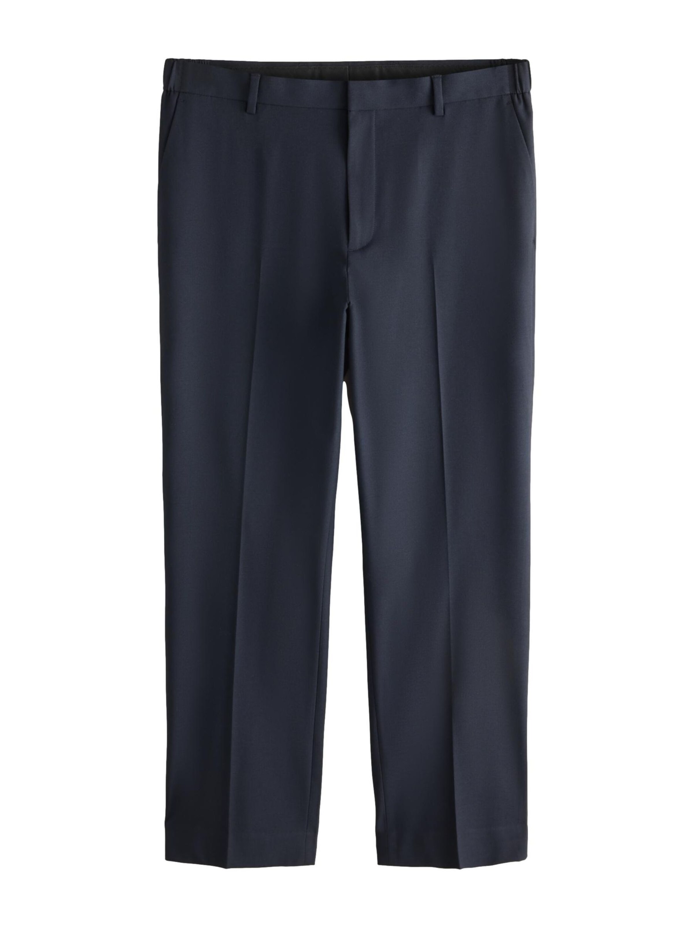 Next Trousers with creases 'Motionflex' in Blue: front