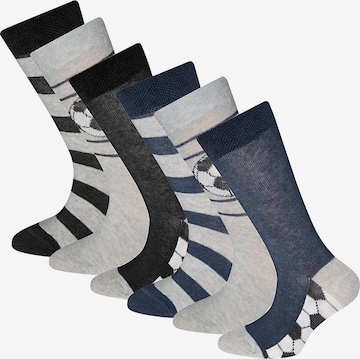 EWERS Regular Sockor i grå: framsida