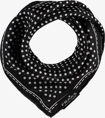 FRAAS Tuch in Schwarz: Vorderseite