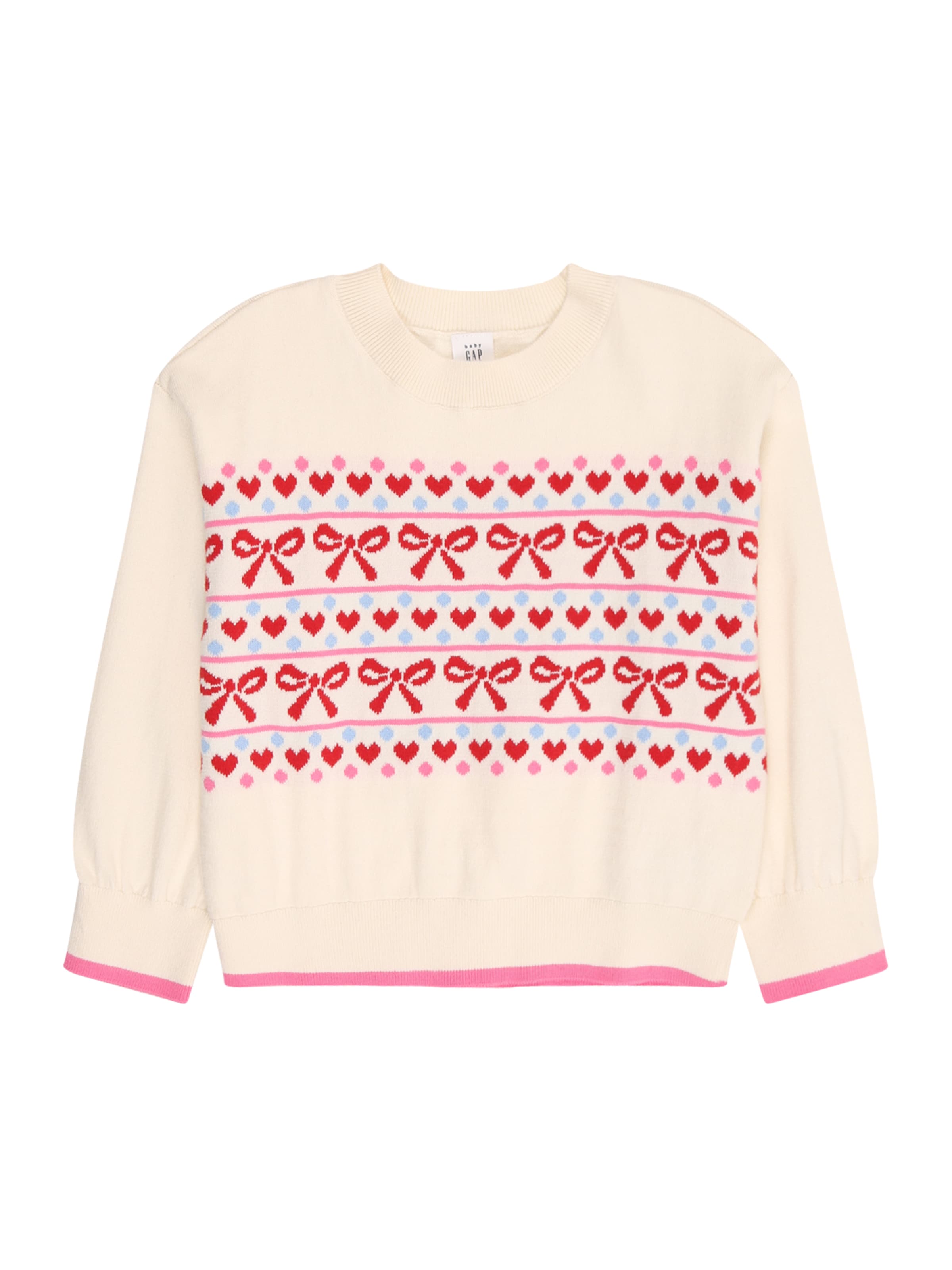 GAP Sweter w kolorze różowy: przód