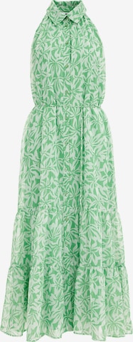 WE Fashion Mekko värissä vihreä: etupuoli