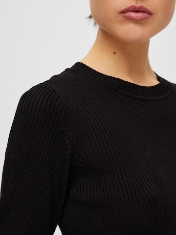 SELECTED FEMME Sweater 'Mala' in Black