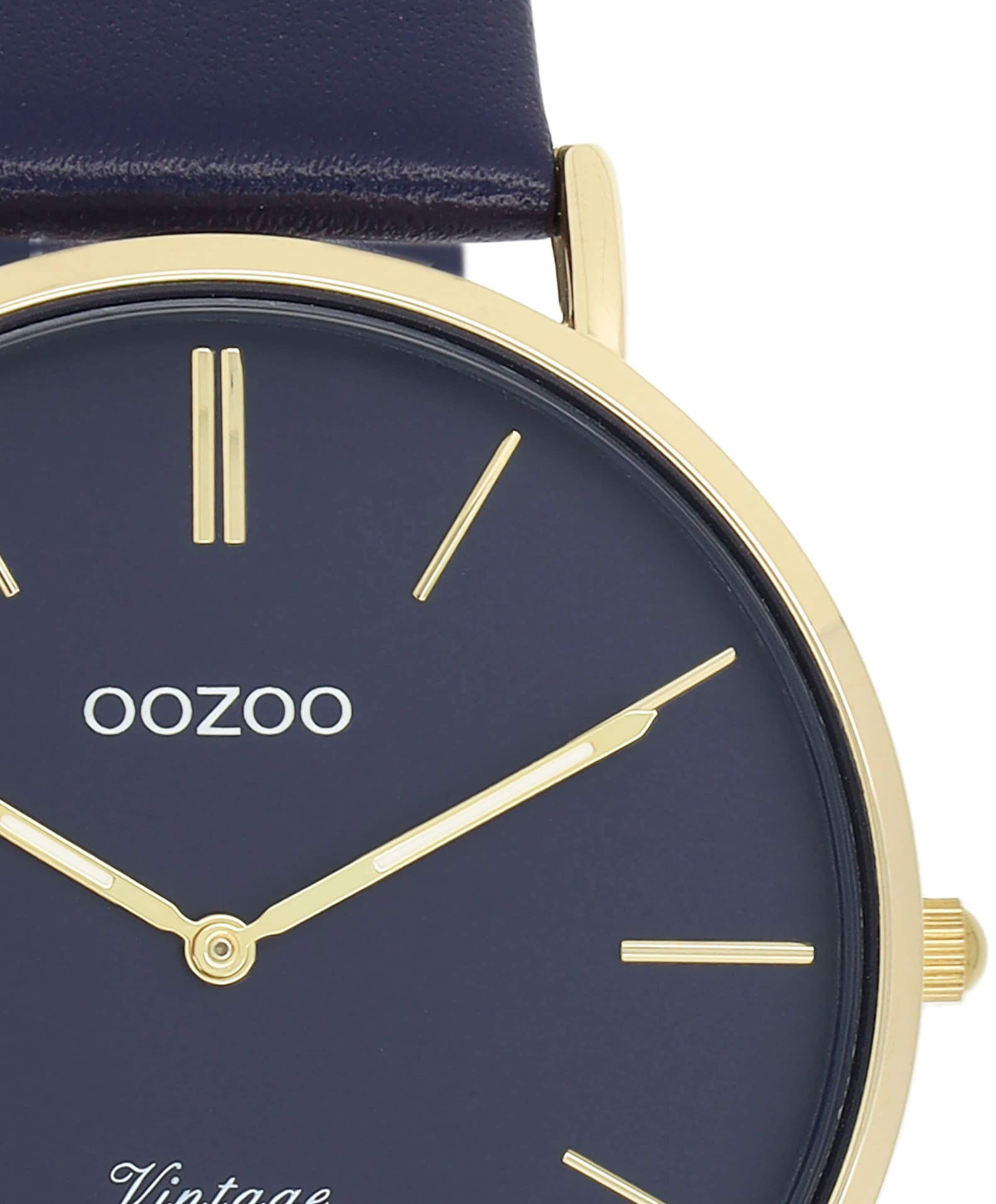 OOZOO Analog Watch in Blue