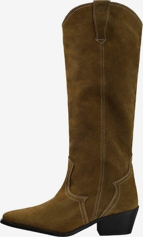 brūns Scalpers Kovbojzābaki: no priekšpuses