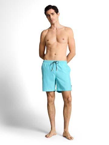 TOM TAILOR Badeshorts in Blau