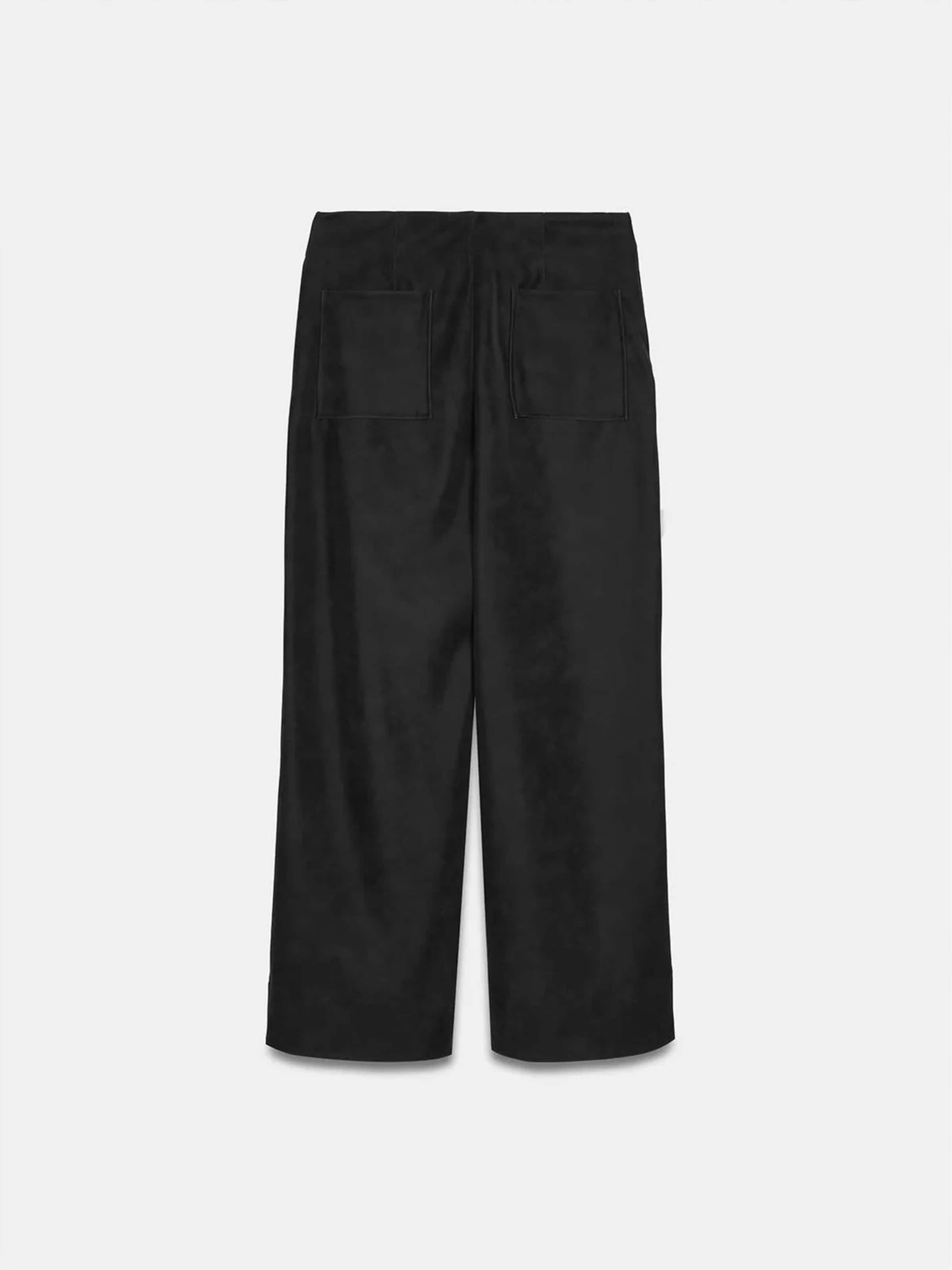 Wide Leg Pantalon Dilvin en noir