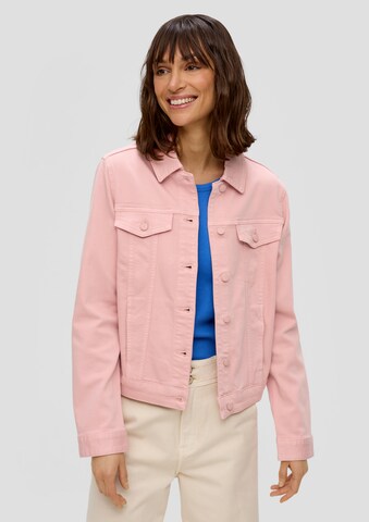 s.Oliver Демисезонная куртка в Ярко-розовый: спереди