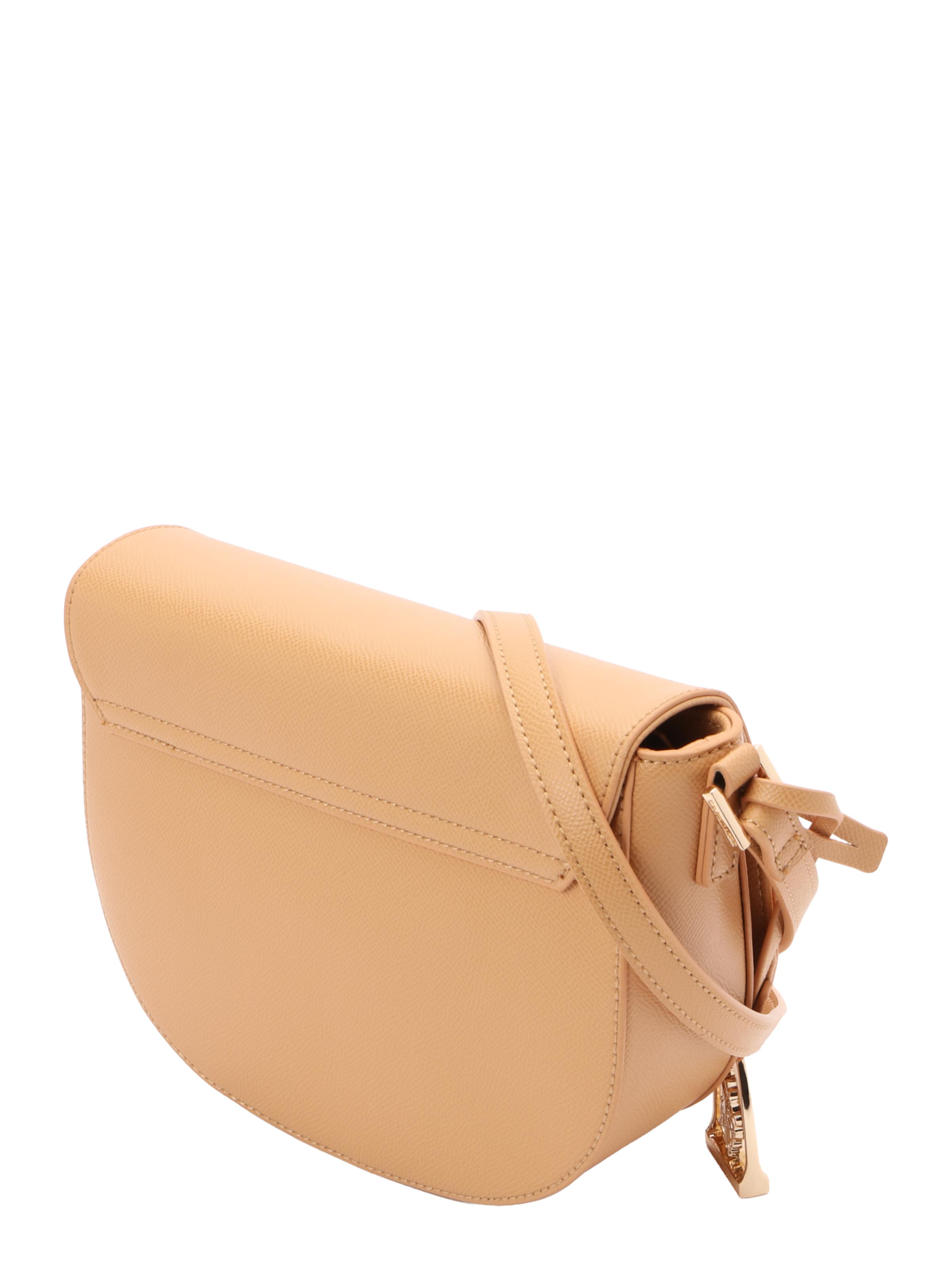 U.S. POLO ASSN. Skuldertaske i beige: side