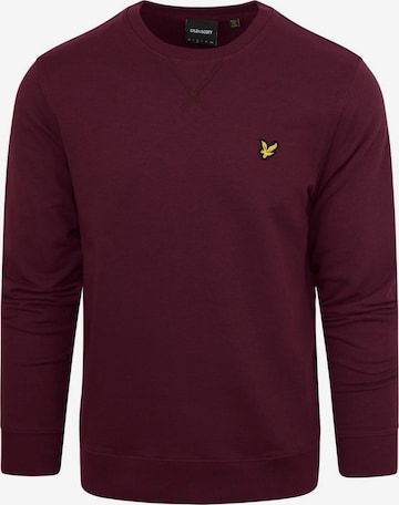 T-Shirt Lyle & Scott en rouge : devant